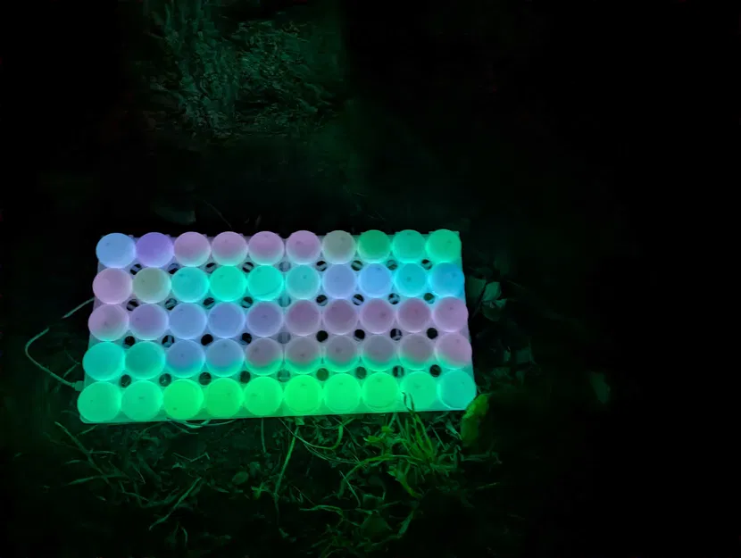 Bảng LED treo tường bóng Ping Pong (Ping Pong Ball LED Wall Panel) - Image 4