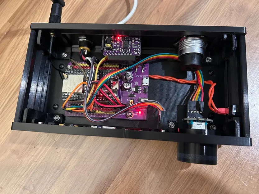 Vỏ Yoradio SSD1322 cho ESP32 Wroom32 kèm expansion board - Image 4