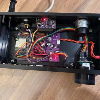 Vỏ Yoradio SSD1322 cho ESP32 Wroom32 kèm expansion board