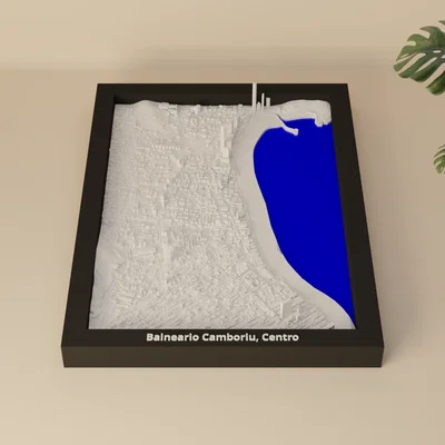 Balneario Camboriu, Centro, Brazil - Bản mini 3D