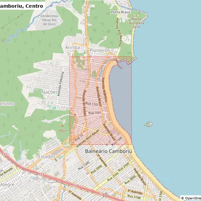 Balneario Camboriu, Centro, Brazil - Bản mini 3D