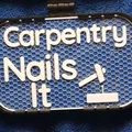 Biển hiệu “Carpentry Nails It” - Thumbnail 1