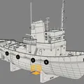 Tàu kéo Tug boat Kirchwerder 19 / Bugsier 19 - Thumbnail 1