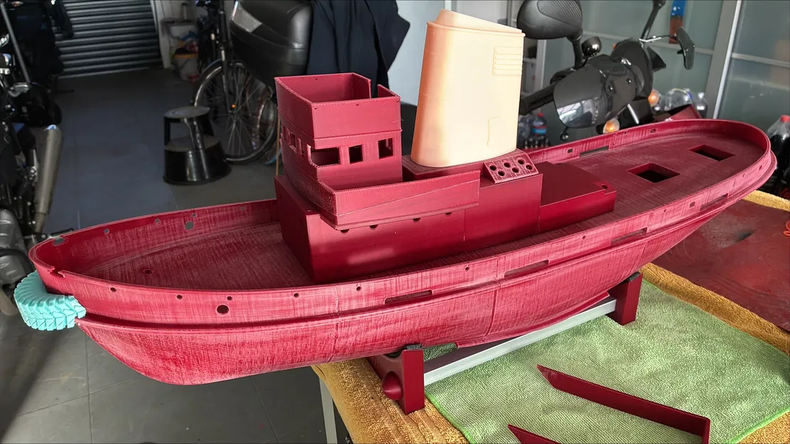 Tàu kéo Tug boat Kirchwerder 19 / Bugsier 19 - Image 2