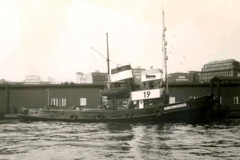Tàu kéo Tug boat Kirchwerder 19 / Bugsier 19 - Image 4