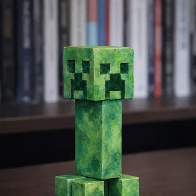 Tượng/Mô hình Minecraft Creeper