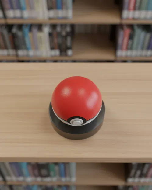 Quả Bóng Pokemon (Pokeball) – Tượng/Mô Hình Trưng Bày - Image 2