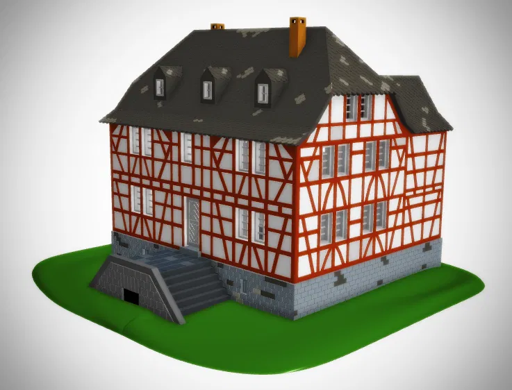 “Ahl Schull” ở Heddesdorf tỉ lệ H0 (1:87) - Image 2