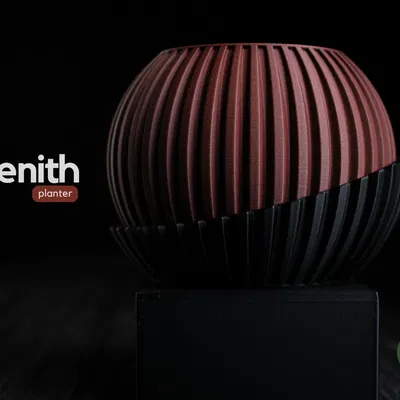 zenith • planter – Chậu cây tối giản hiện đại kèm khay bao quanh
