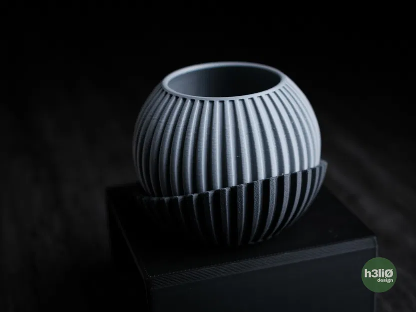 zenith • planter – Chậu cây tối giản hiện đại kèm khay bao quanh - Image 8