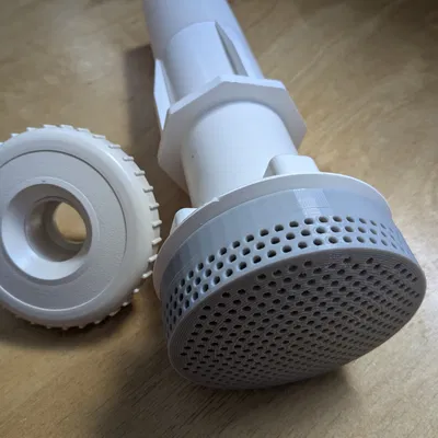 Nắp che cửa hút tường hồ bơi BWT Procopi TP-270 (Parametric, OpenSCAD)