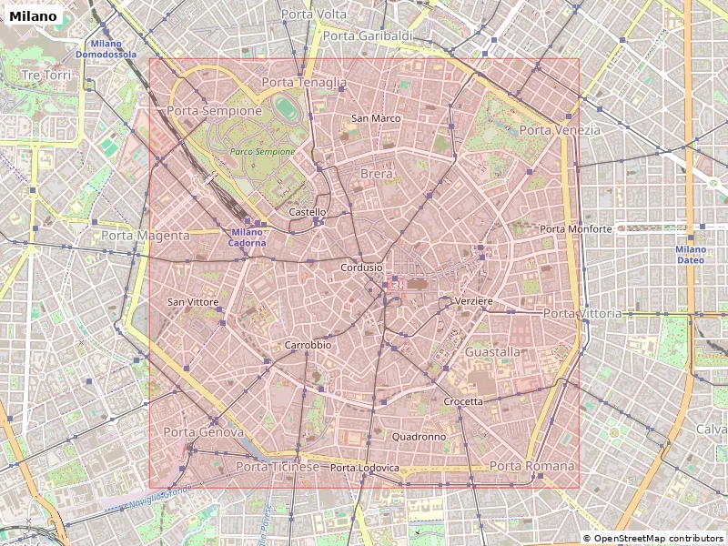 Milano, Italy - 3D Miniature (Bản thu nhỏ địa hình 3D) - Image 2