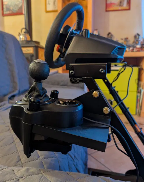 Giá gắn cần số cho Vevor Wheelstand (Logitech G25/G27/G29/G920) - Image 1