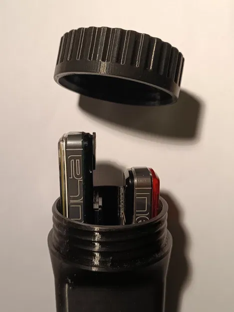 Vỏ đèn xe đạp Moon Nebula nắp vặn (screw top) - Image 1