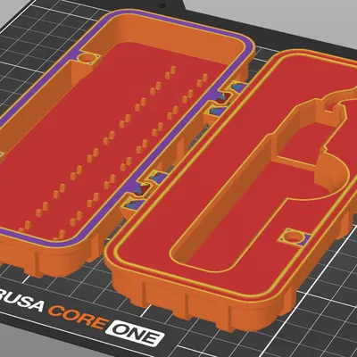 Hộp dụng cụ Deburring Tool Print In Place dùng nam châm 6x3mm
