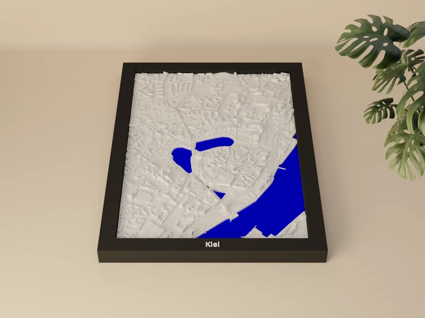 Kiel, Đức - Mô hình thu nhỏ 3D - Image 1