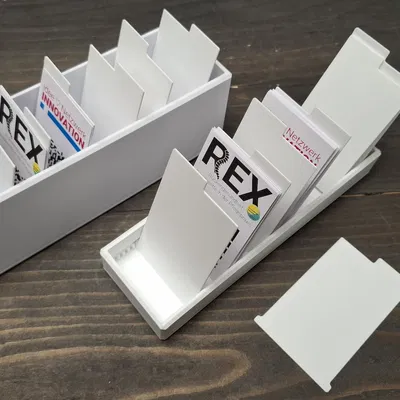 Hộp chia ngăn đựng danh thiếp (Fächerbox)