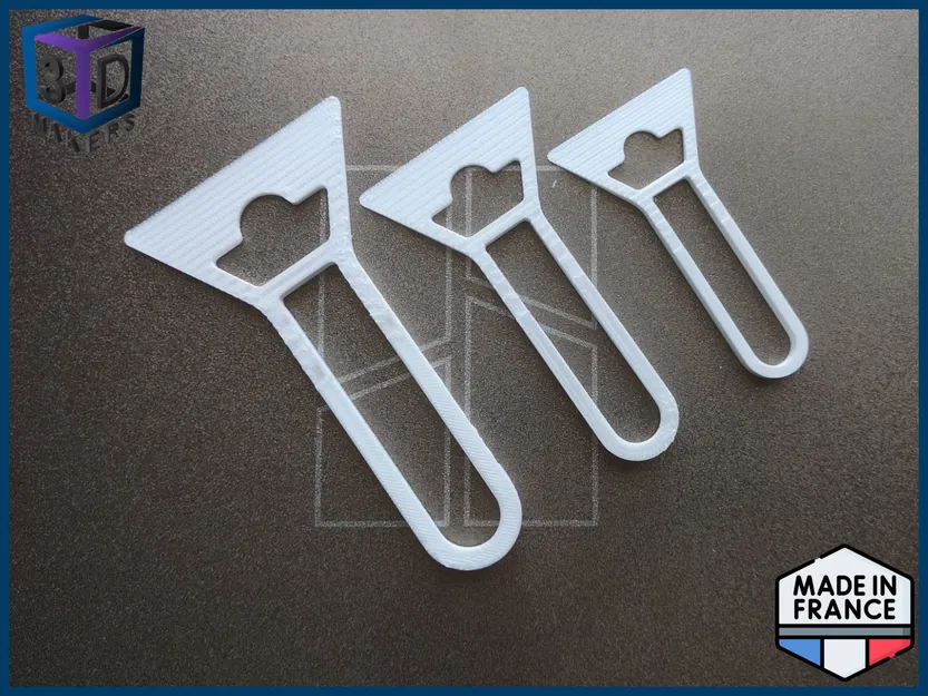 Spatula vệ sinh bed máy in 3D: nhanh, nhẹ (Bed Scraper) - Image 2