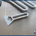 Spatula vệ sinh bed máy in 3D: nhanh, nhẹ (Bed Scraper) - Thumbnail 3