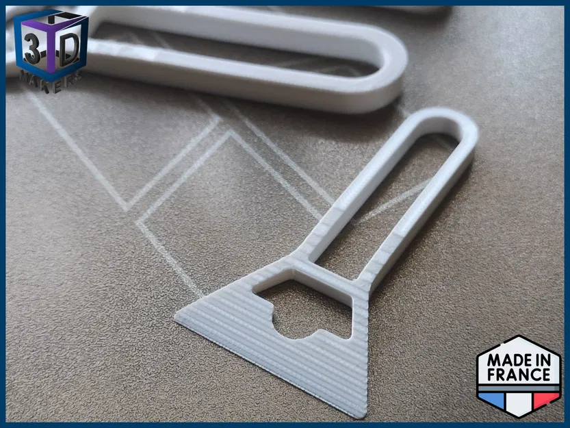 Spatula vệ sinh bed máy in 3D: nhanh, nhẹ (Bed Scraper) - Image 4