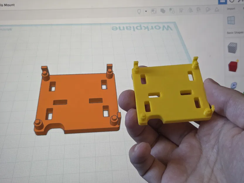 Orange Pi Zero 3 - Ngàm gắn cho IKEA Skadis - Image 2