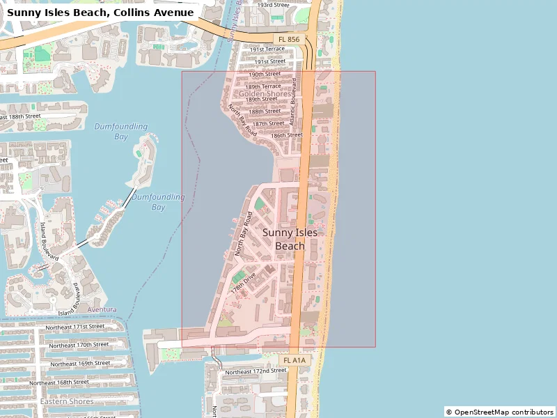 Sunny Isles Beach, Collins Avenue, Hoa Kỳ - Mô hình thu nhỏ 3D - Image 2