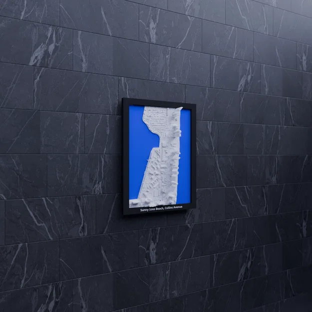 Sunny Isles Beach, Collins Avenue, Hoa Kỳ - Mô hình thu nhỏ 3D - Image 8