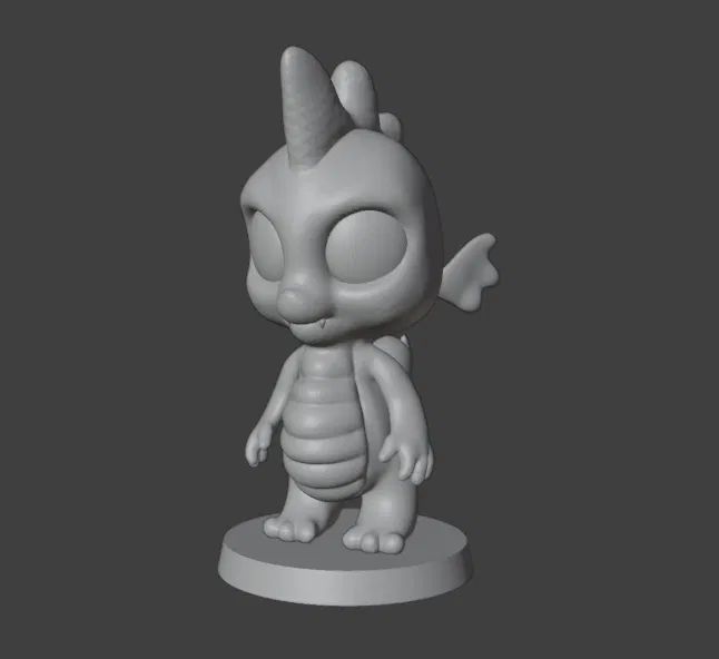 Spike the Dragon (Spike rồng con) – mô hình mini cho tabletop - Image 1