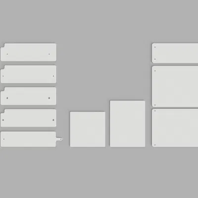 Tấm chặn khe thoát gió cho Lian Li Lancool 216 (Air Vent Blockers)