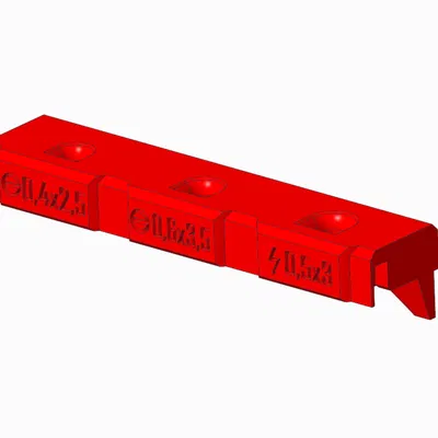 Ngàm gắn trên đỉnh IKEA SKÅDIS cho tua vít WERA