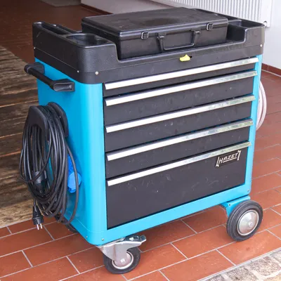 Giá đỡ dây cáp & ống khí nén cho xe đẩy dụng cụ Hazet