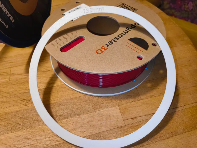 Vành cuộn filament carton (Cardboard filament spool rim) - Image 1
