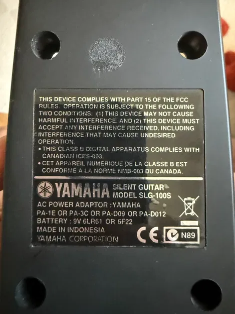 Khóa Yamaha SLG-100S (bản scan) - Image 1