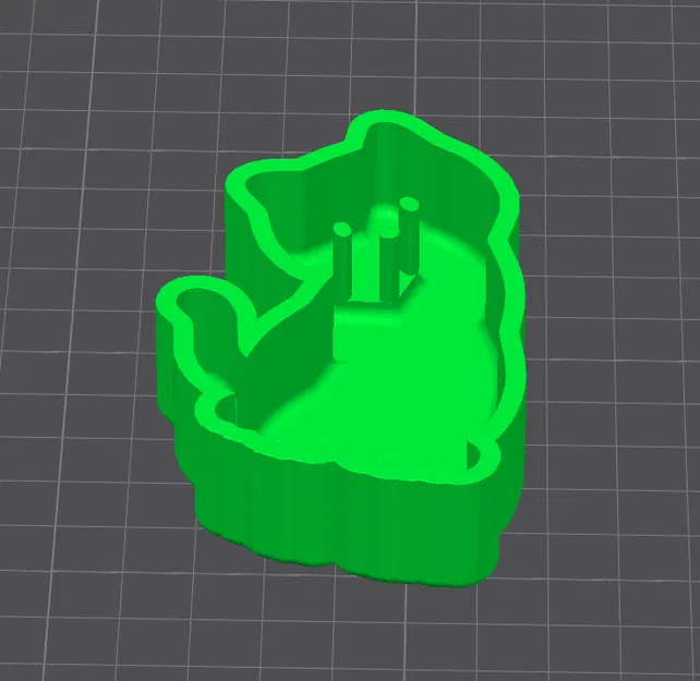 Khuôn cắt bánh quy hình mèo (cat cookie cutter) - Image 1