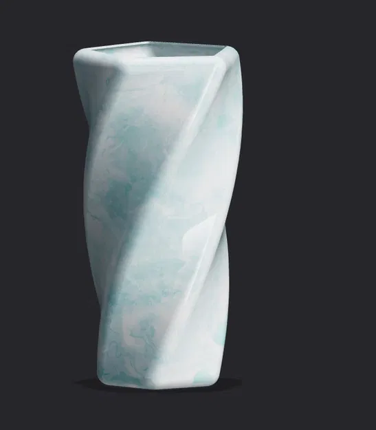 Vase Marble (Bình hoa vân đá) - Image 1