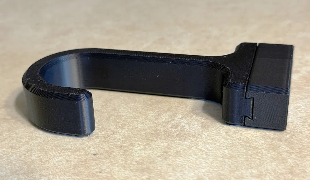 Móc treo kẹp ống 3/4" với mount dovetail giấu vít - Image 5