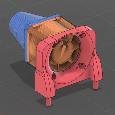 Giá gắn quạt hút cho third hand | Dritte Hand Absaugung befestigung