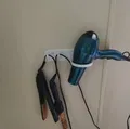 Giá treo tường máy sấy tóc, máy duỗi & máy uốn (Hair Dryer, Straightener, & Curler Holder) - Thumbnail 1