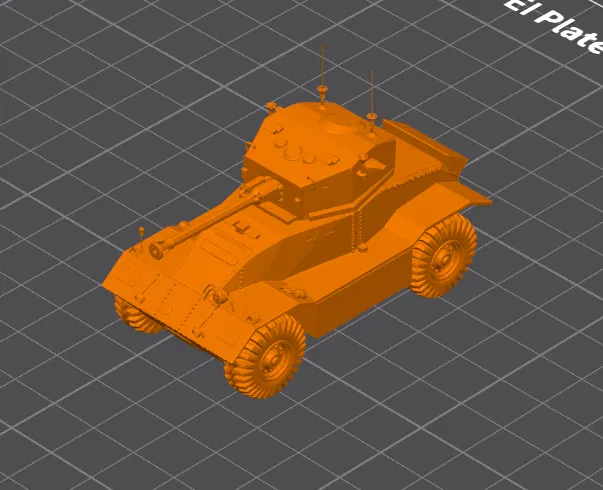 Tank AEC – Mẫu 3D xe tăng - Image 1