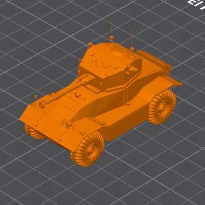 Tank AEC – Mẫu 3D xe tăng