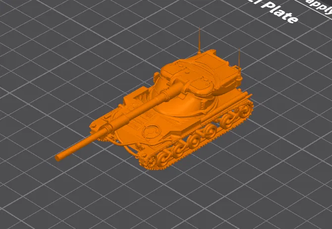 Tank Manticore – Mô hình 3D xe tăng - Image 1