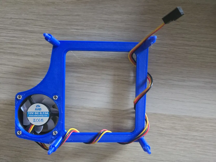 Gá quạt 40mm cho INTERLOGIC INDUSTRIES ASC386SX (chuẩn lỗ PC104) - Image 2