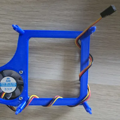 Gá quạt 40mm cho INTERLOGIC INDUSTRIES ASC386SX (chuẩn lỗ PC104)