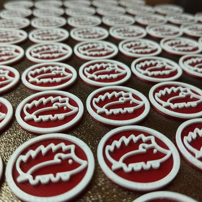 Token đi chợ hình nhím (Shopping token hedgehog)