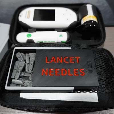 Hộp Kim Lancet Cho Người Tiểu Đường (Diabetic Lancet Needles Box)