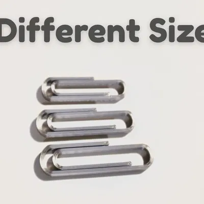 Kẹp Giấy Print-in-Place (Tested in PLA – Nhiều Kích Thước Có Sẵn!)