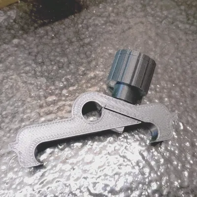 Ngàm gắn dial gauge trục X cho Unimat Emco