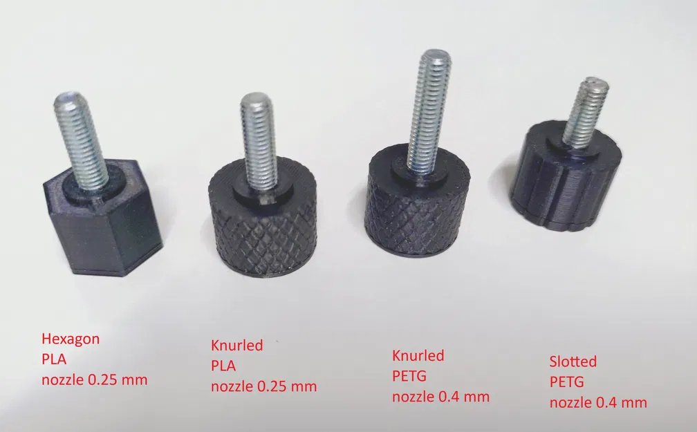 Ba núm vặn cho vít M5 đầu lục giác - Image 1