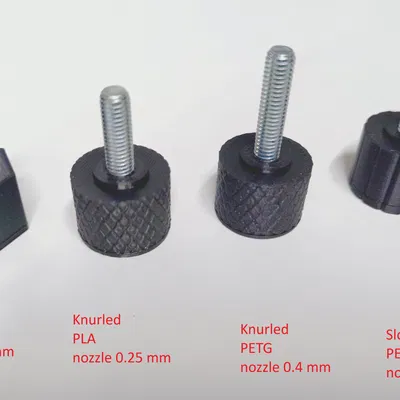 Ba núm vặn cho vít M5 đầu lục giác