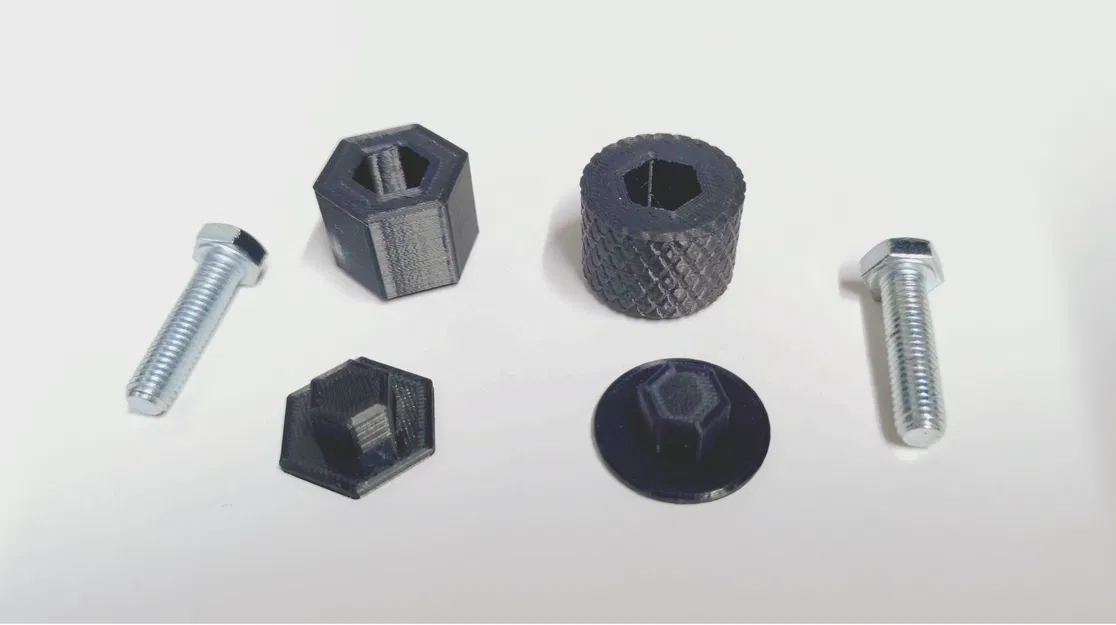 Ba núm vặn cho vít M5 đầu lục giác - Image 2